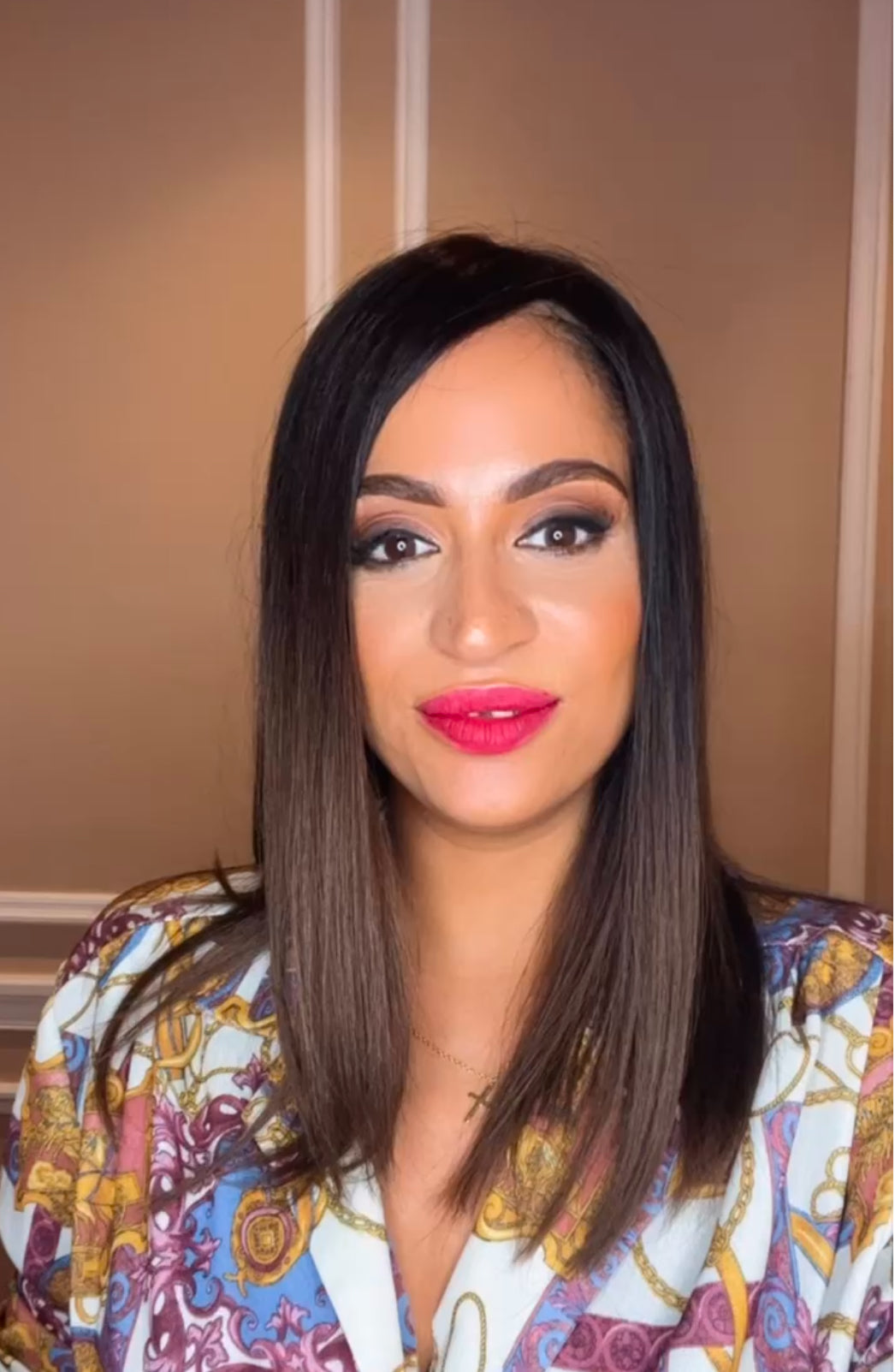 Chocolate Liberty (European lace top wig)