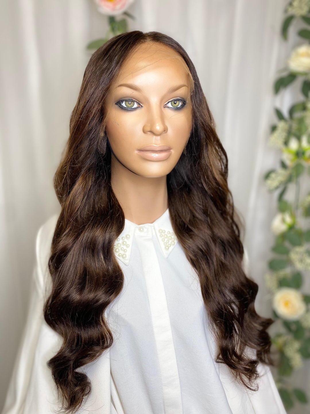 Chocolate wig (HD marron-petit S)