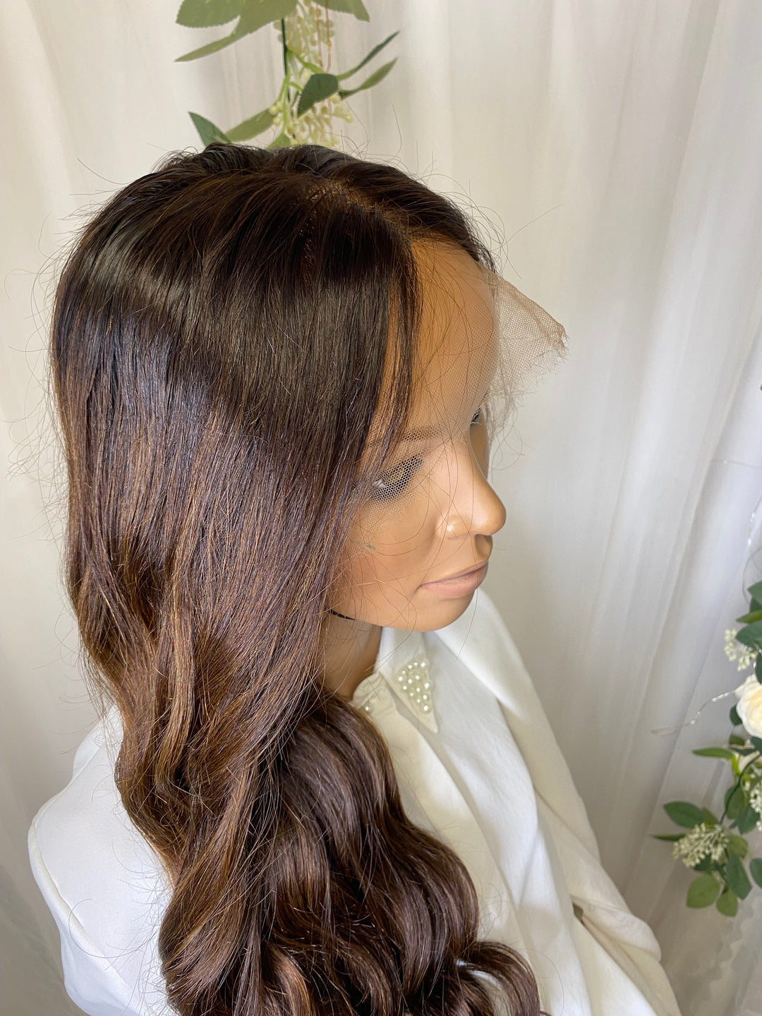 Chocolate wig (HD marron-petit S)