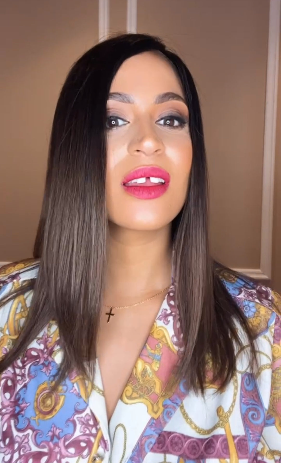 Chocolate Liberty (European lace top wig)