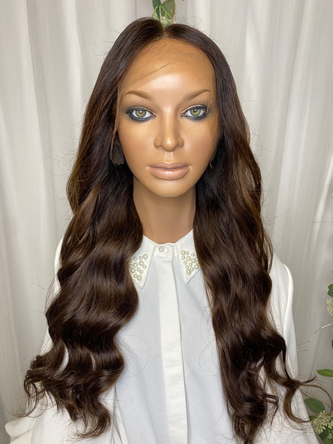 Chocolate wig (HD marron-petit S)