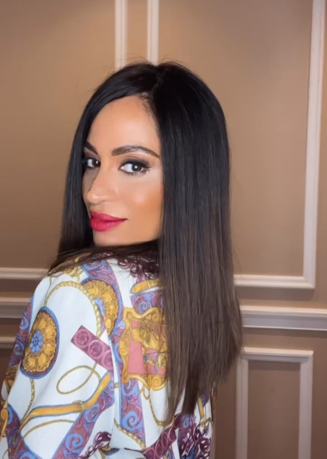 Chocolate Liberty (European lace top wig)