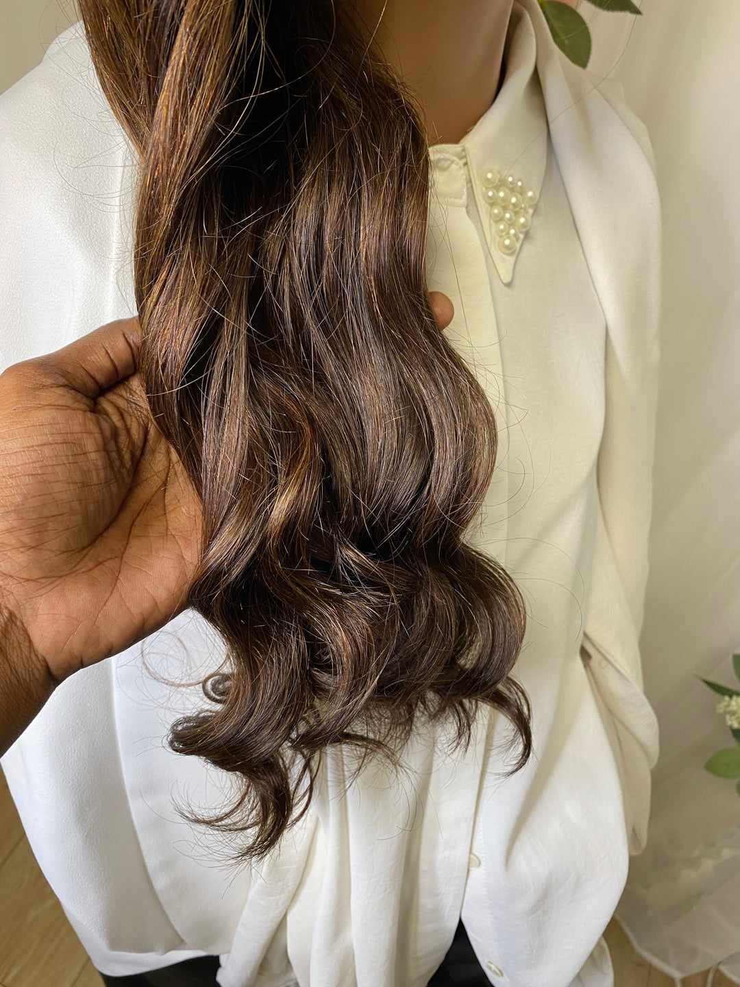 Chocolate wig (HD marron-petit S)