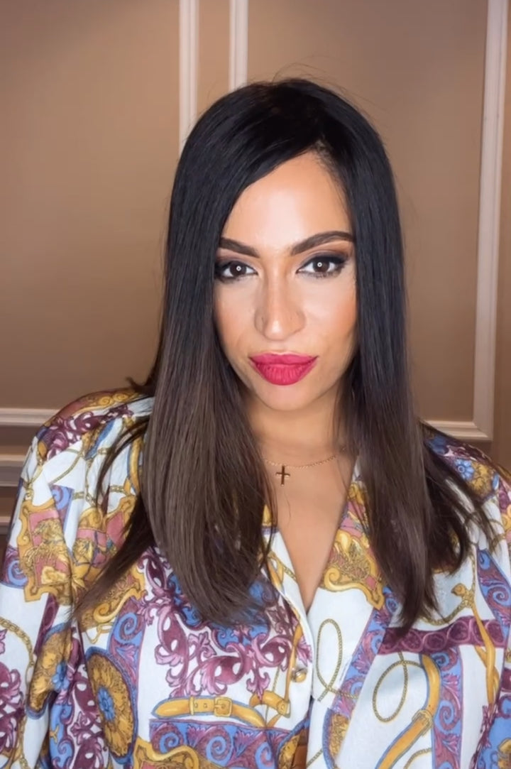 Chocolate Liberty (European lace top wig)