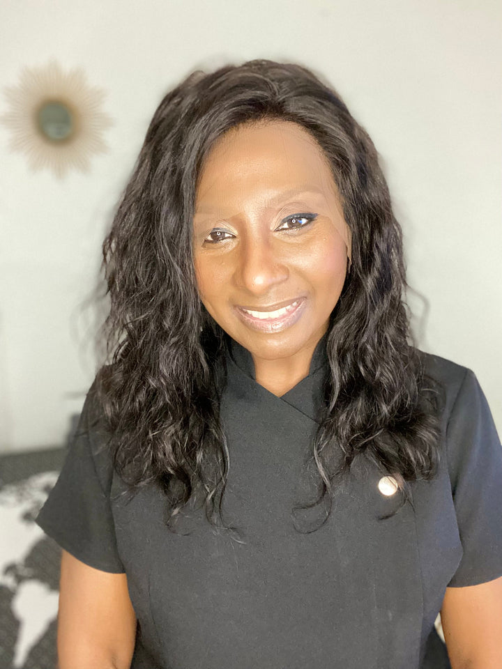 Wavy Indian Angel HD (dentelle marron)